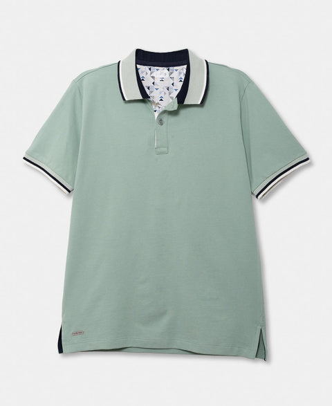 Camiseta Tipo Polo Para Niño Color Verde