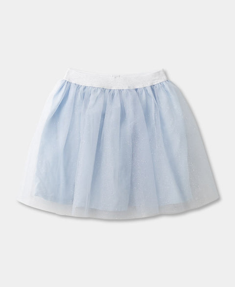 Conjunto Blusa Y Falda Para Niña En Tull Color Hortensia