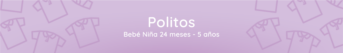 Aprovecha Politos de moda para niñas de 2 a 5 años– POLITO