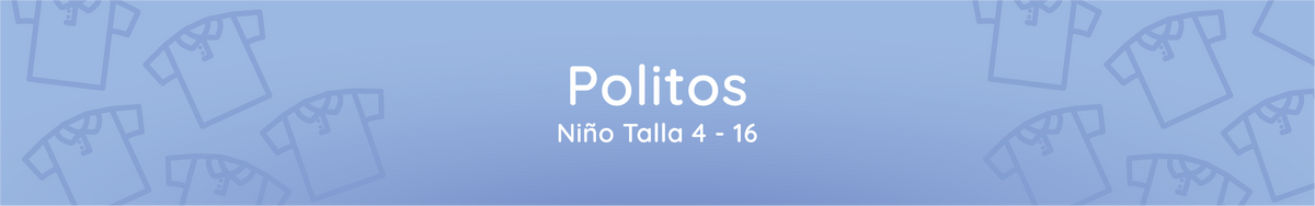Camisetas tipo polo para niños de 5 a 12 años | POLITO