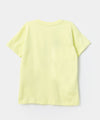 Camiseta manga corta para bebé niño en tela suave color lima