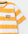 Camiseta para niño en tela suave color amarillo
