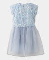 Vestido Para Niña En Tull Color Hortensia