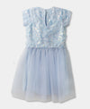 Vestido Para Niña En Tull Color Hortensia
