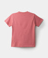 Camiseta Manga Corta Para Niño En Tela Suave Color Rosado Oscuro