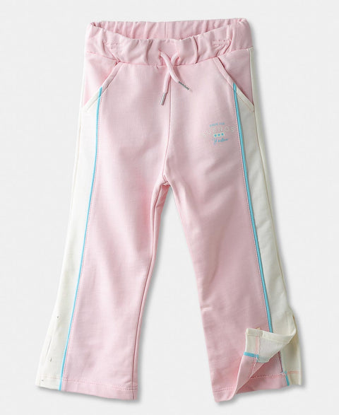 Jogger Perchado Para Bebé Niña Color Rosado