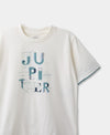 Camiseta Para Niño En Tela Suave Color Marfil Con Estampado Júpiter