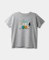 Camiseta Manga Corta Para Bebe Niño En Tela Suave Color Gris