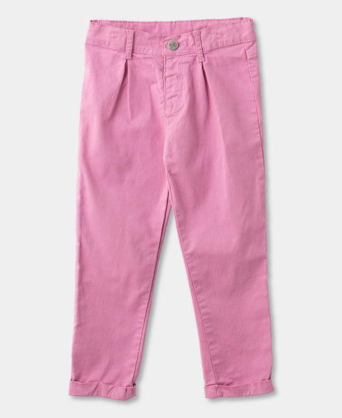 Pantalón Para Bebé Niña Teñido Color Rosado