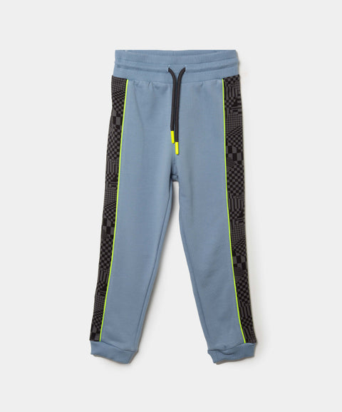 Jogger Deportivo Para Bebé Niño En Burda Color Azul Gris