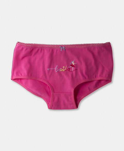 Paquete De Panties X 3 Para Niña En Algodón Color Lila Blanco Y Rosado