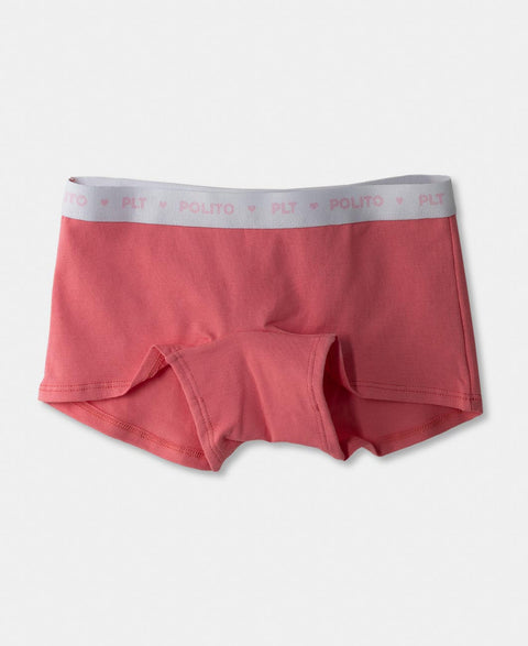Paquete De Panties X 3 Para Niña En Algodón Color Negro Blanco Y Rosado