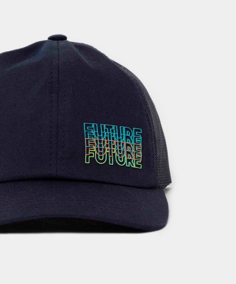 Gorra Para Niño En Tela Color Azul Oscuro