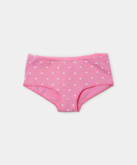 Paquete De Panties X 3 Para Niña En Algodón Color Rosado Blanco Y Azul