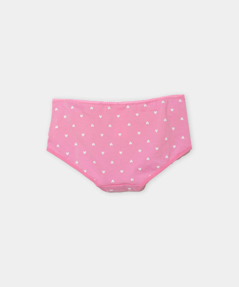 Paquete De Panties X 3 Para Niña En Algodón Color Rosado Blanco Y Azul