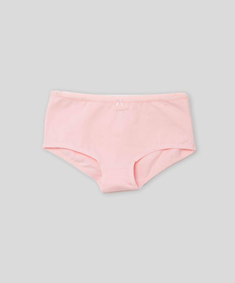 Paquete De Top Y Panties Para Niña En Algodón Color Rosado