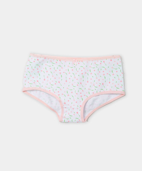 Paquete De Top Y Panties Para Niña En Algodón Color Rosado