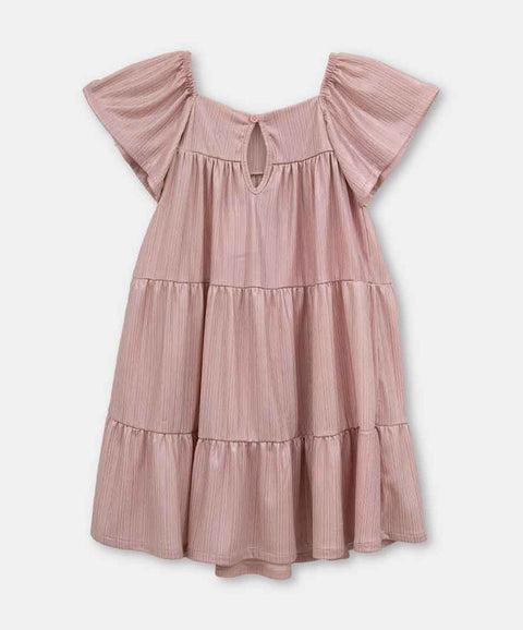 Vestido Para Bebé Niña En Tela Suave Color Rosado