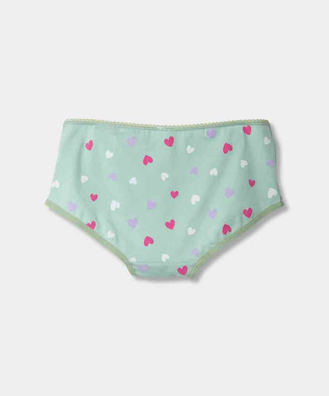 Paquete De Panties X3 Para Niña En Algodón Color Lila Aqua Y Fucsia