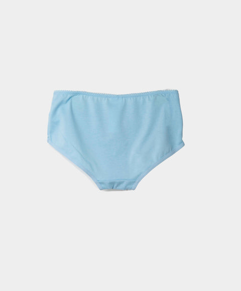 Paquete De Panties X3 Para Niña En Algodón Color Gris Blanco Y Azul