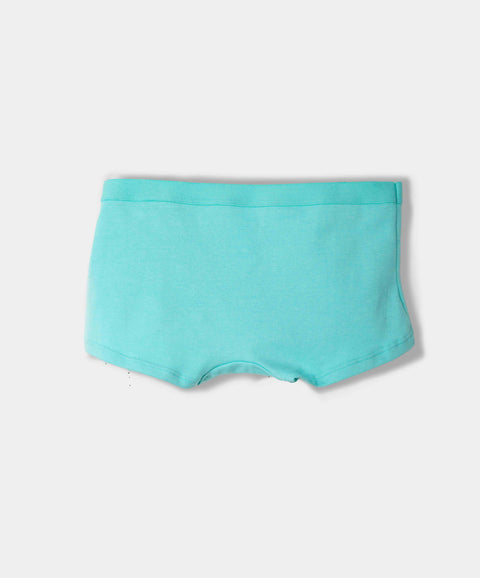 Paquete De Panties X3 Para Niña En Algodón Color Aqua Rosado Y Marfil