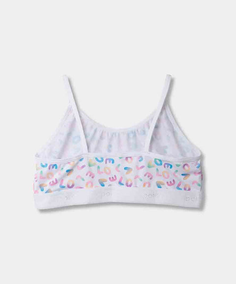 Paquete De Top Y Panties Para Niña En Algodón Color Blanco