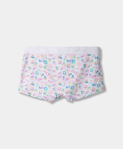 Paquete De Top Y Panties Para Niña En Algodón Color Blanco