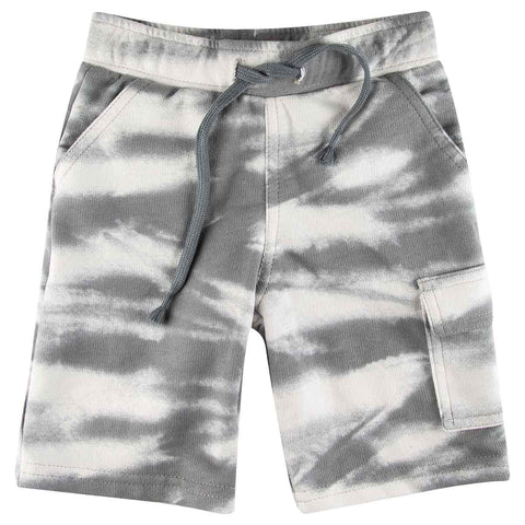 Bermuda para bebé niño en burda estilo tie dye