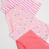 Paquete de panties x 3 para niña en algodón color palo de rosa