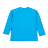 Camiseta De Playa Para Niño Manga Larga Color Azul Claro