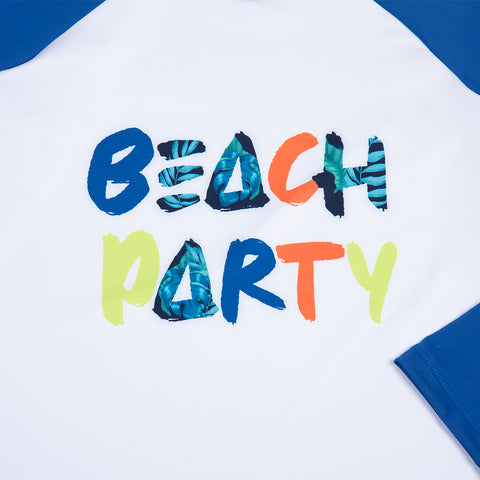 Camiseta De Playa Para Niño Manga Larga