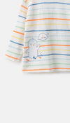 Camiseta para recién nacido en tela suave color blanco