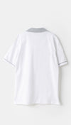 Camiseta para niño en algodón color blanco