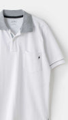 Camiseta para niño en algodón color blanco