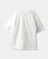 Camiseta para niño en tela suave color blanco