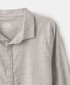 Camisa manga larga para niño color gris