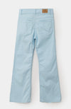 Pantalón para niña en drill color azul