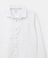 Camisa manga larga para niño stretch color blanco