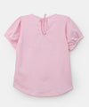 Blusa para bebé niña en licra color rosado
