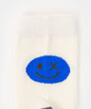 Medias x 2 para niño en algodón color azul oscuro