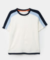 Camiseta Casual Para Niño En Tela Suave Color Marfil